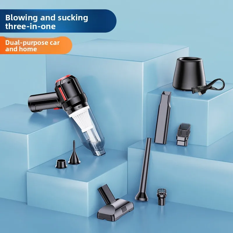 Automotive supplies multi-function wireless car vacuum cleaner high suction dust blower handheld car home dual-purpose