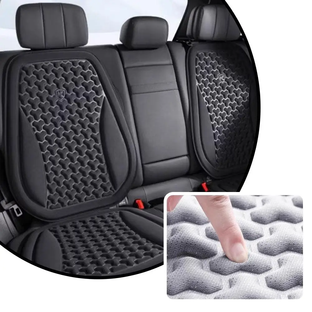 

Автомобильное летнее охлаждающее сиденье, сотовый 3D дышащий нескользящий чехол на сиденье, универсальный всесезонный дышащий коврик, подушки для сиденья