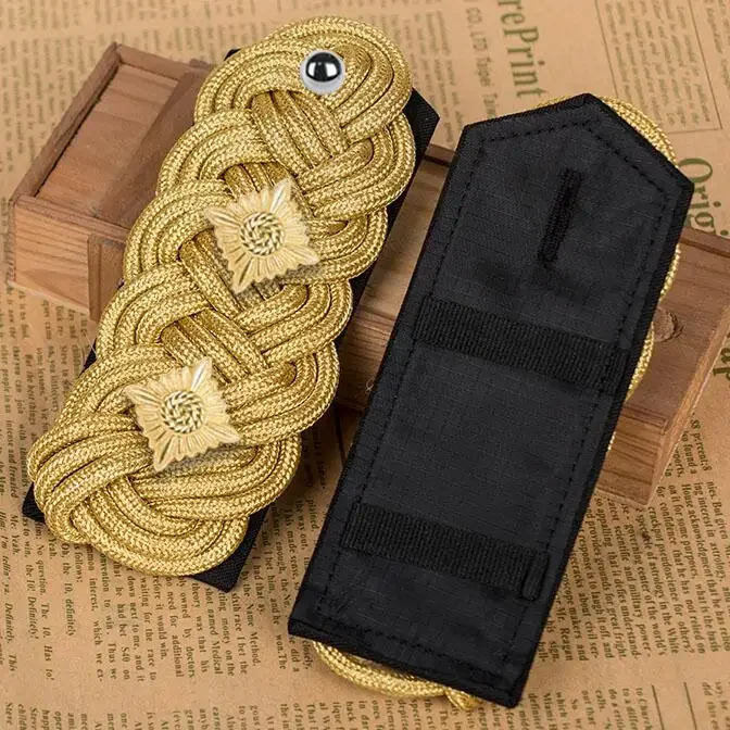 

Немецкий ранг погоны плечевой знак плетения офицер винтажный мужской