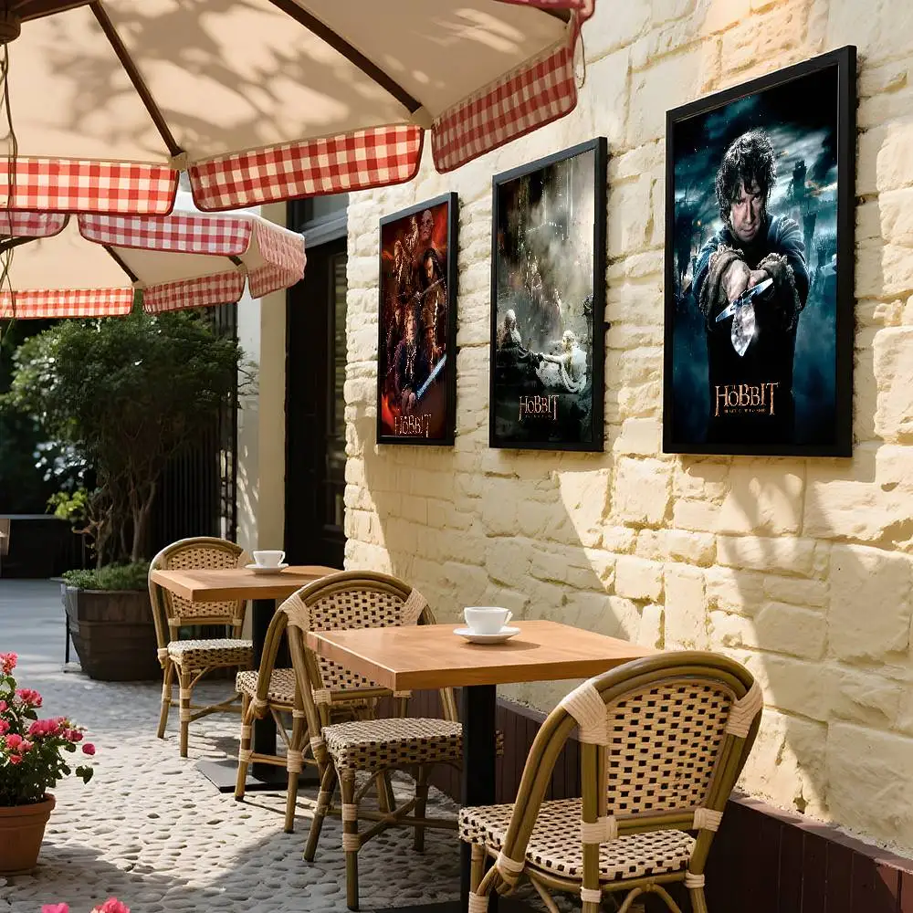 ملصق لوحة ملصق T-The H-Hobbit Armies مع مطبوعات هدية تزيين غرفة النوم وغرفة المعيشة #3