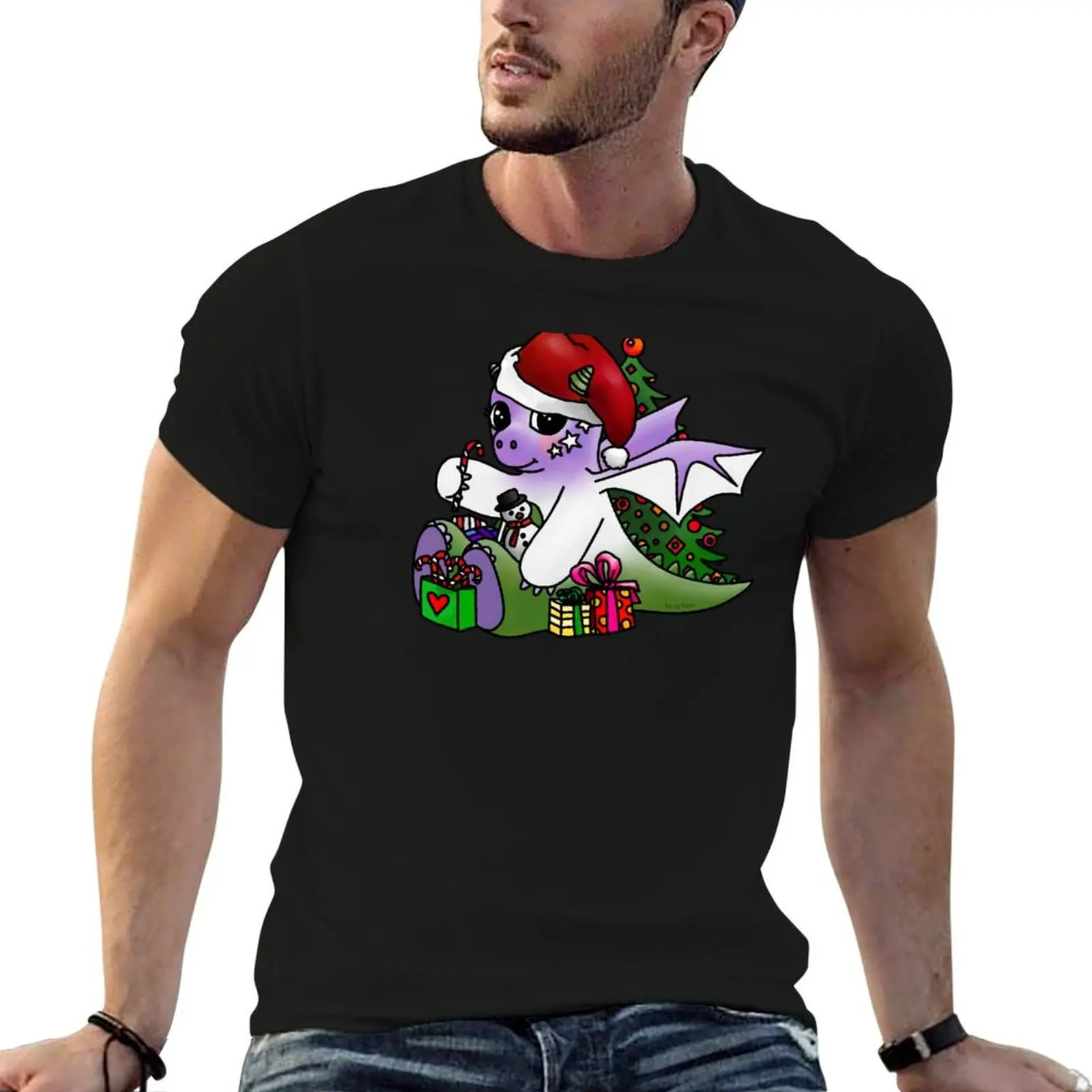 Merry Genderqueer Christmas! T-Shirt funny gifts korean fashion Men's clothing