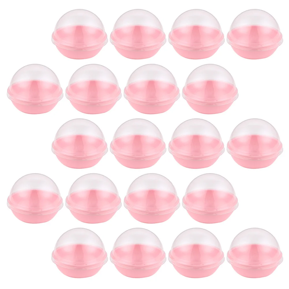 

50Pcs Transparent Dome Box Stable Square Bottom for Desserts Cookies and Cakes Home Use and Parties Party Favor Boxes