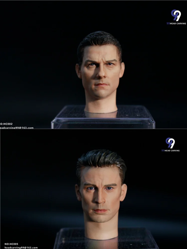 Original 99HEAD CARVIN 1/6 Joker Captain America Male Soldier Head Sculpt Multiple Choice For 12inch Action Figure Body In Stock