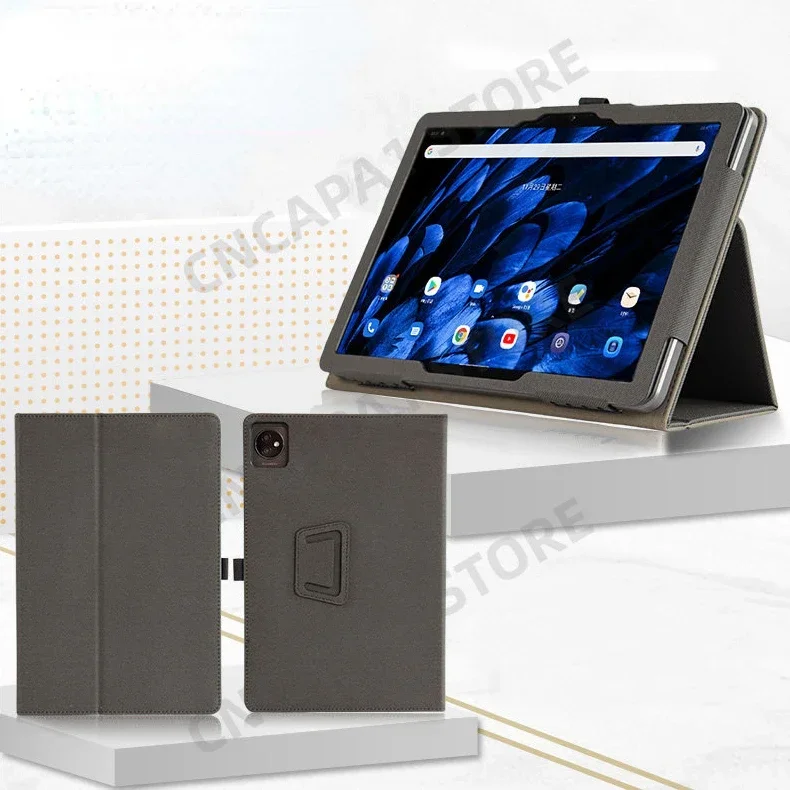 

Folio Magnetic Cover For Headwolf Wpad 5 Case Wpad5 10.1 Inch Android 14 Tablet PC Folding Stand Funda with Hand Strap