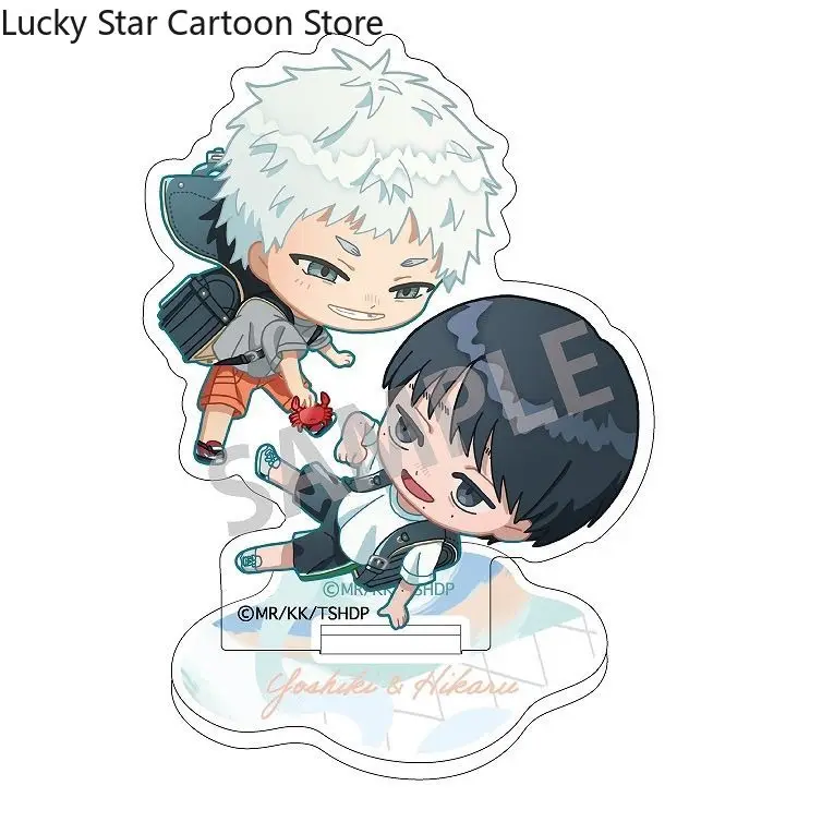 Tsujinaka Yoshiki Indou Hikaru Q-نسخة الاكريليك حامل نموذج أنيمي الصيف Hikaru Died حلية الشكل تأثيري Kawaii ديكور