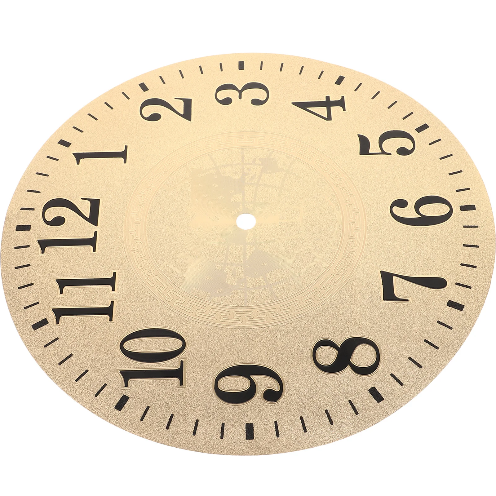 

Clock Dial Replacement Round PVC Face 30Cm for DIY Wall Clock Easy Install Stylish Home Decor Accessory Part Dial Replacement