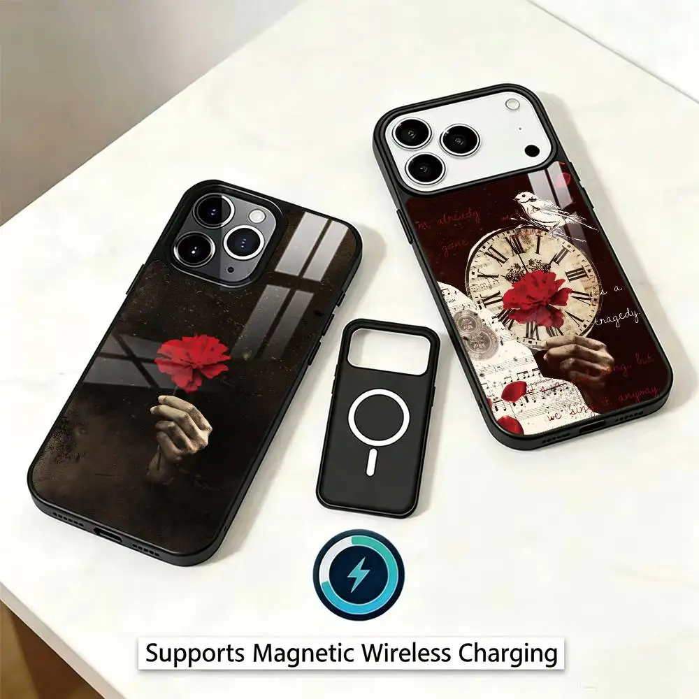 H-Hadestown Eurydice Drama GIFT Phone Case For iPhone17,16,15,14,13,Plus,Pro Magnetic Supports Magnetic Wireless Charging