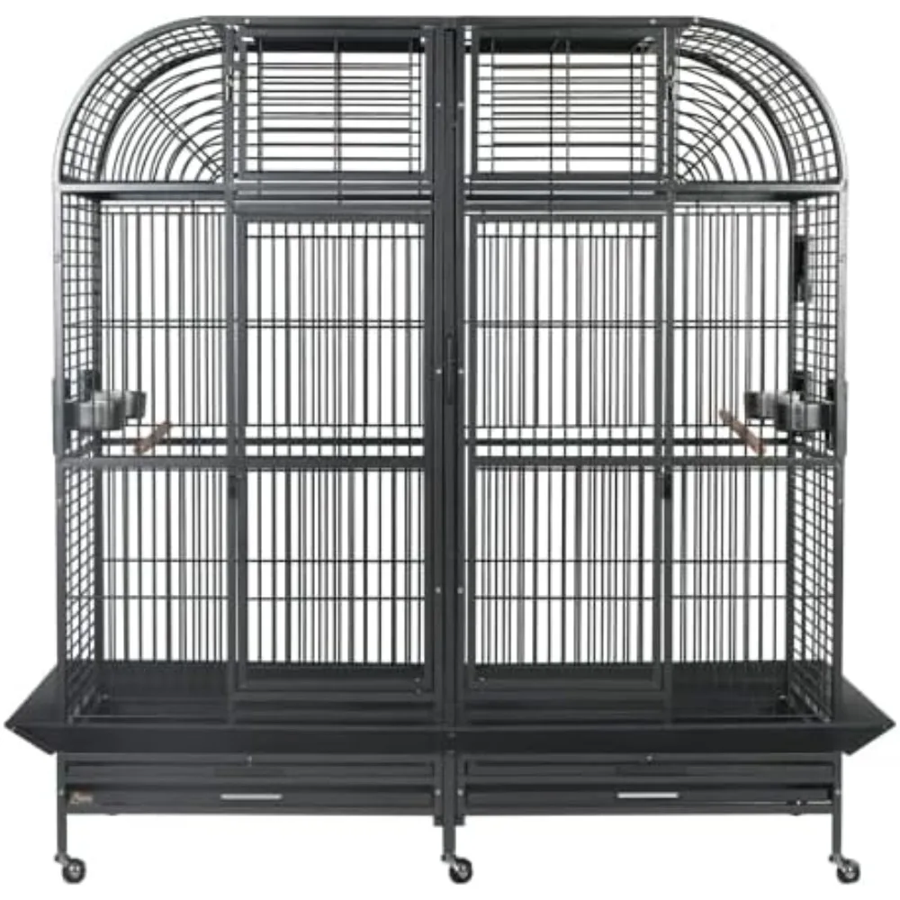 

Superior Line SLT 6432 Parrot Cage 64X32X70 Extra Large Bird Cage Toy Toys Macaws Cockatoos