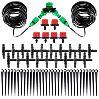 20-50m DIY Watering Kits Drip Irrigation System Automatic Watering Garden Orchard 1/4\