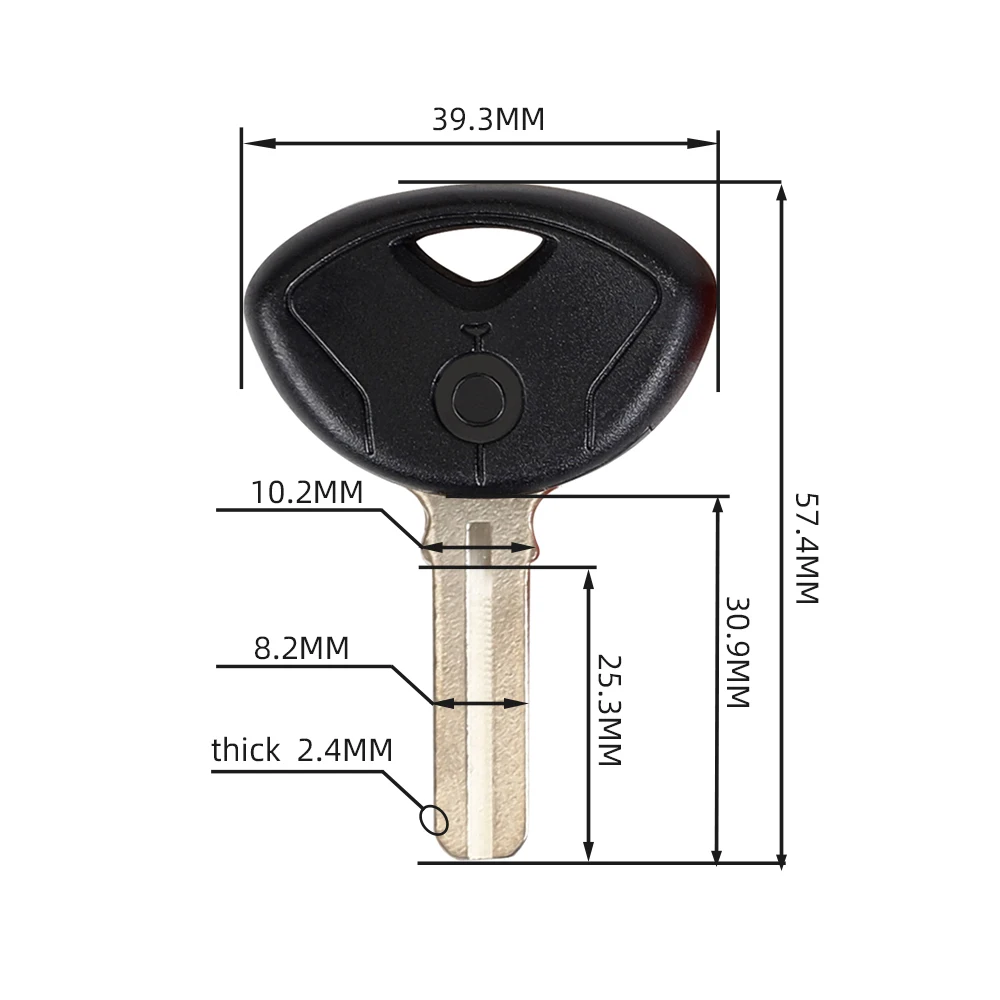 1Pcs New Blank Key Motorcycle Replace Uncut Keys For F650GS F800GS S1000RR F650 F800 R1200 R1150 R ST RT GT K1200R K1300GT