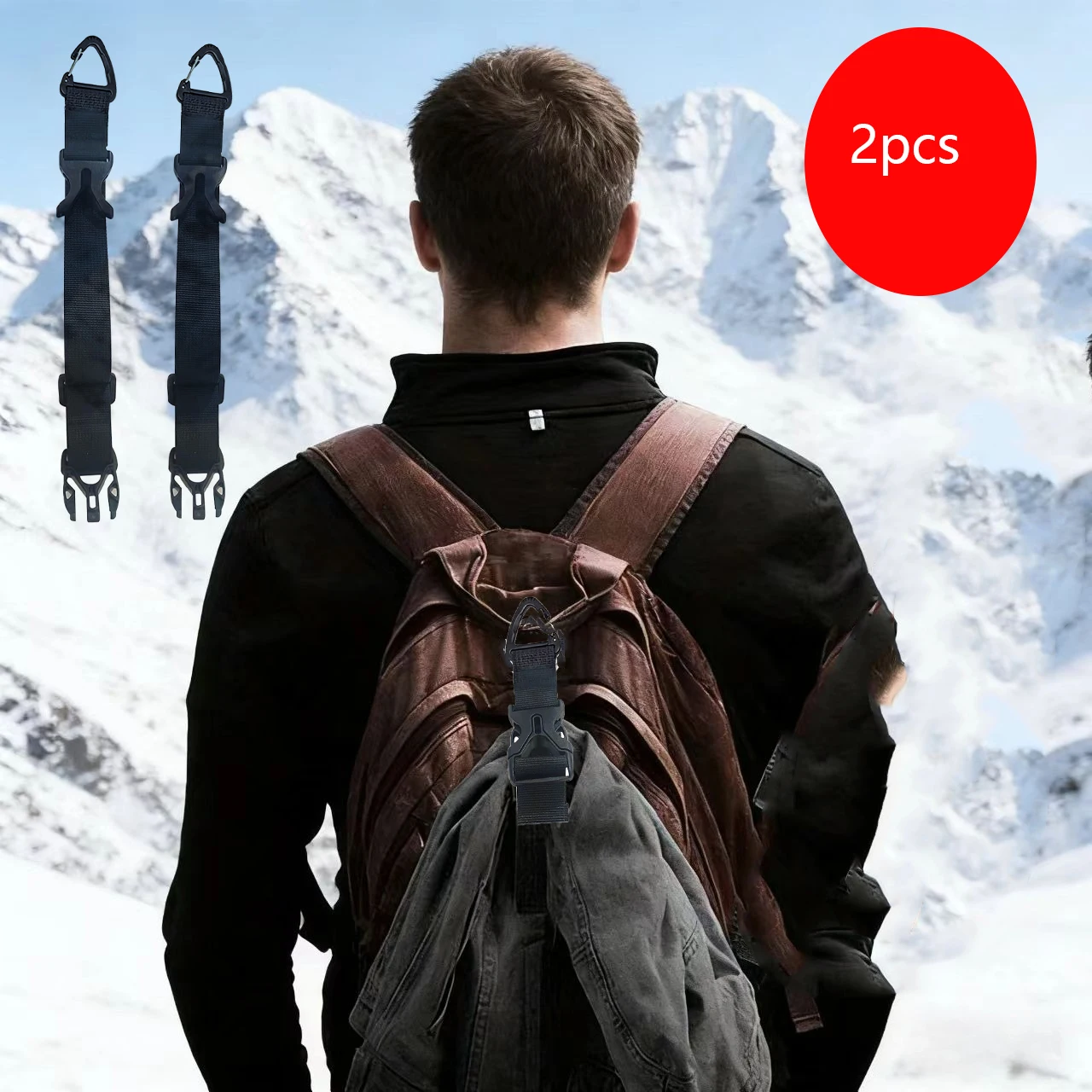 Outdoor Travel Clothing Storage Straps, Luggage Packing Straps, Travel Bag Fixing Straps, Luggage Accessories Straps