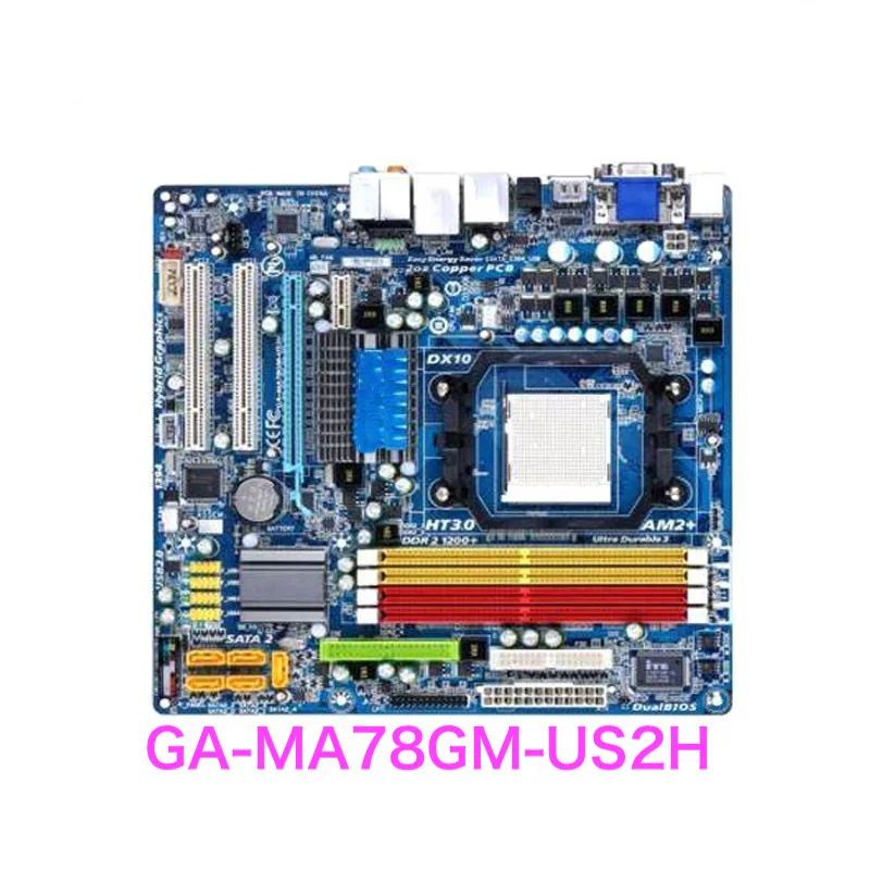 

Suitable For Gigabyte GA-MA78GM-US2H Motherboard M-ATX Socket AM2/AM2+/AM3 Mainboard 100%tested fully work Free Shipping