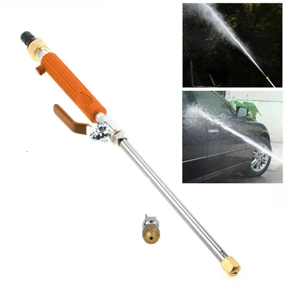 Garden Hose Pressure Washer Universal Garden Hose Attachment High Pressure Power Washer Nozzle Leak-proof Spray with for Easy