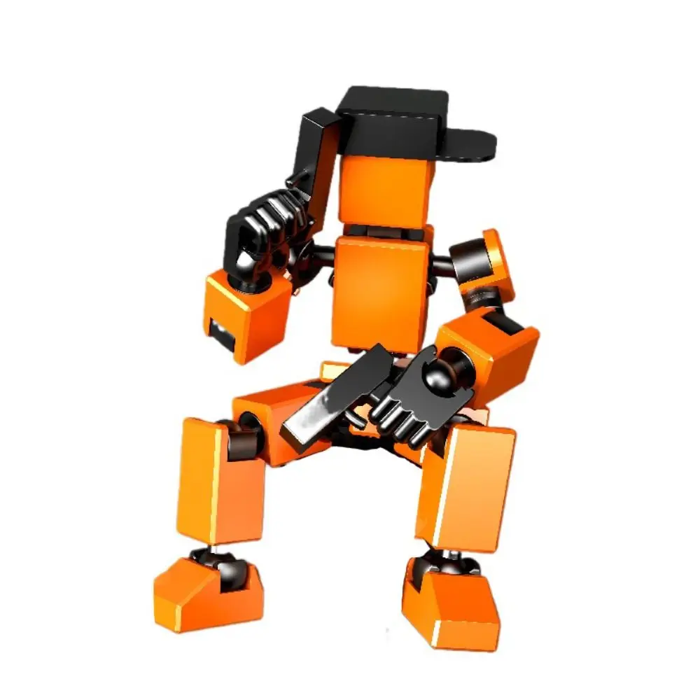 Bewegliches Modell mit mehreren Gelenken, Modellpuppe, Actionfigur, 3D-gedruckte Schaufensterpuppe, neuartiger beweglicher Roboter, Shapeshift-Roboter