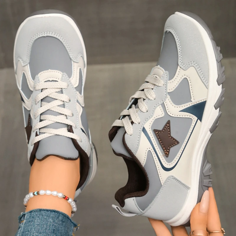 

2025 Autumn New Sports Shoes Simple and Fashionable Women's Casual Low Top Running Sports Shoes36-42