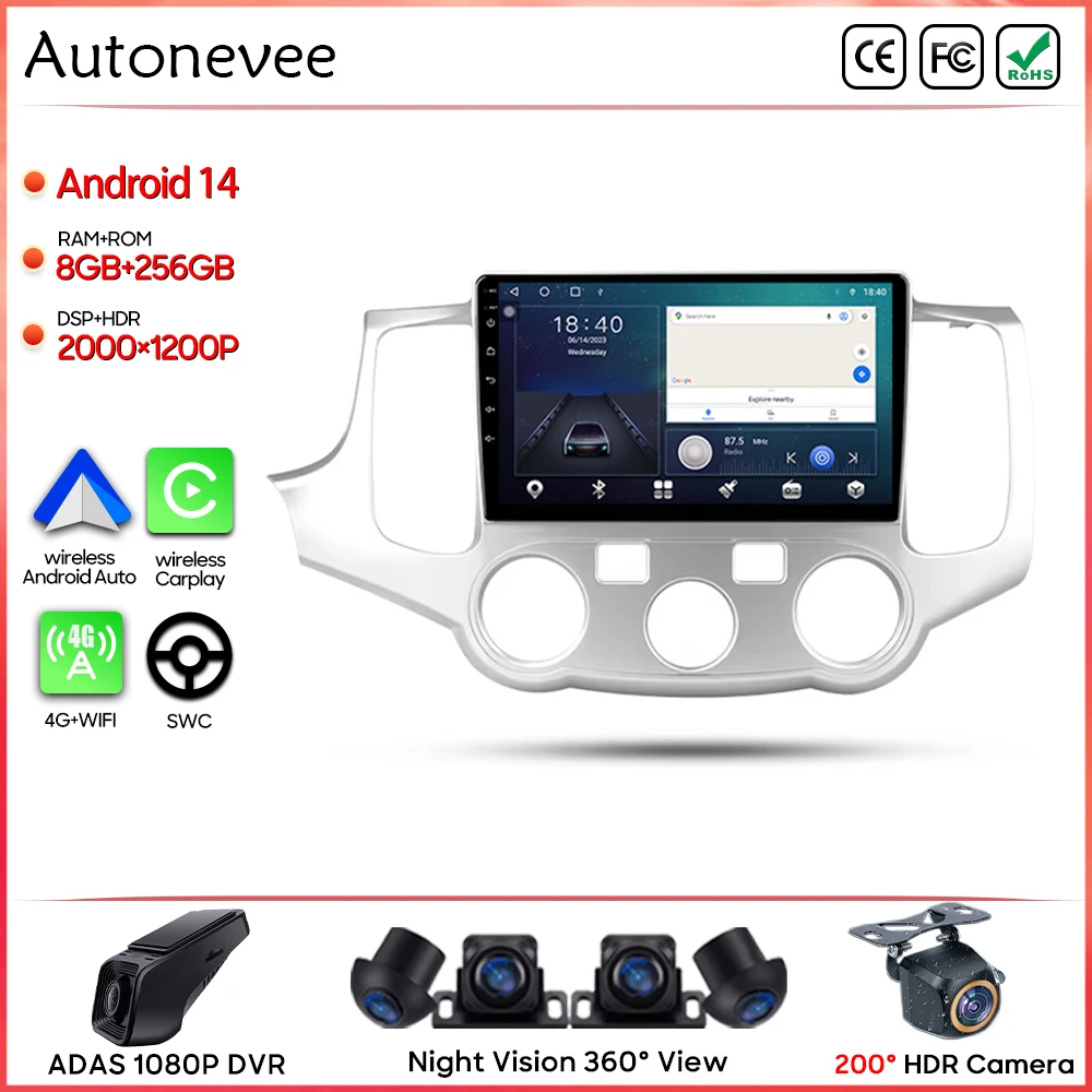 

Автомобильный радиоприемник Android 14 для Kia Optima 2 MG 2005-2008 GPS без 2din, мультимедийный плеер, стерео GPS-навигация, автомобильный интеллектуальный Wi-Fi