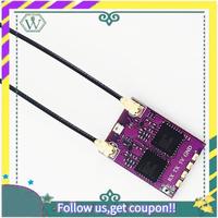 (New) For Happymodel ES900 DUAL RX ELRS Diversity Receiver 915Mhz Built-In TCXO For Airplane FPV Long Range Drones DIY Parts
