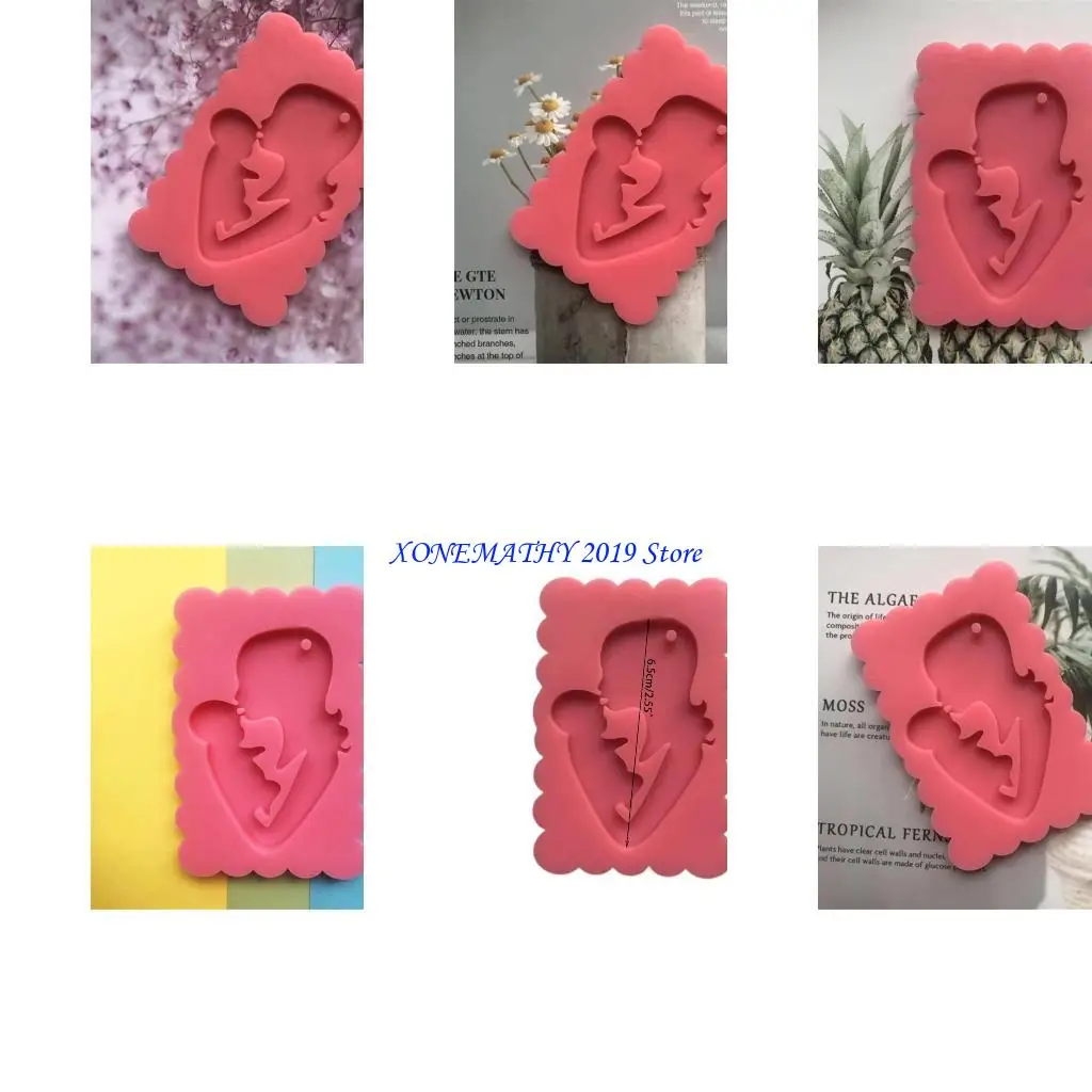 

F42F DIY Ремесла Браслет Подвесной Силиконовая плесень ручной формы ручной формы ручной работы