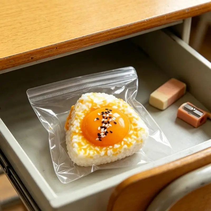 リアルなおにぎり粘着おもちゃストレスリリーフスクイズソフト伸縮性そわそわ感覚おもちゃ大人子供オフィス家庭用-a2ub