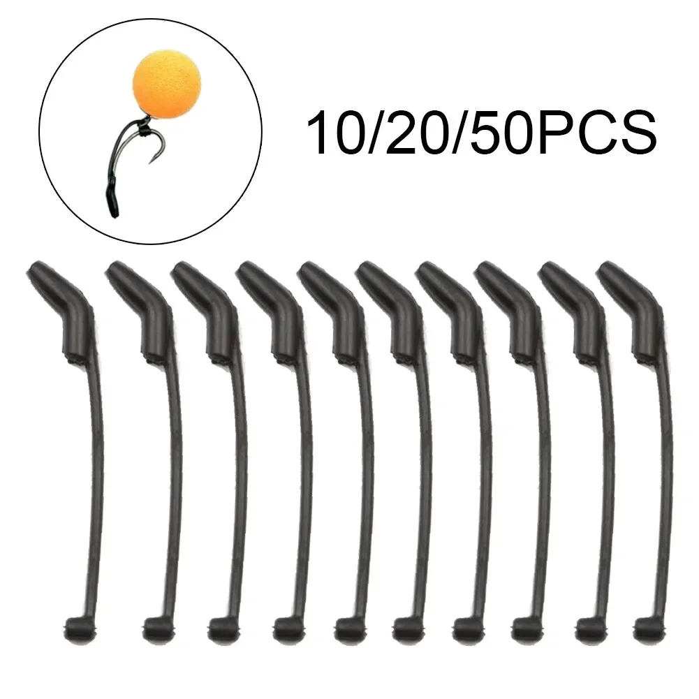 10/20/50pcs D-Rig Kickers Carp Fishing Accessories Hooks Anti Sleeves Replacement Tool Parts For Ronnie Rigs