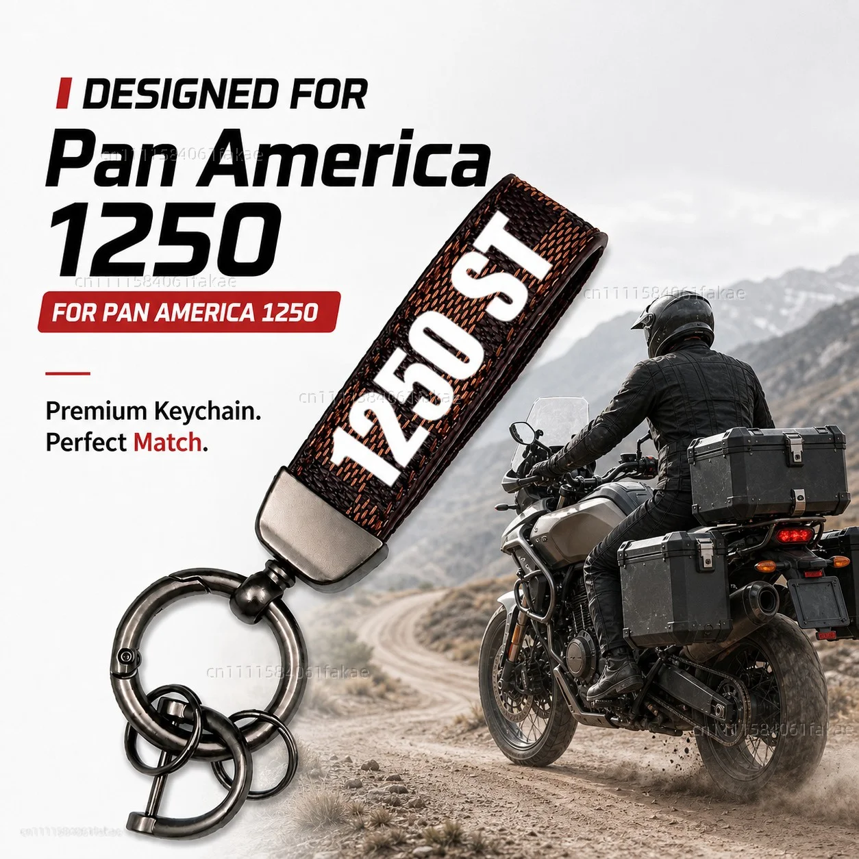 For Pan America 1250 Special RA1250 2021 2022 2023 Motorcycle Keychain Custom Logo Gift for Rider Men Women