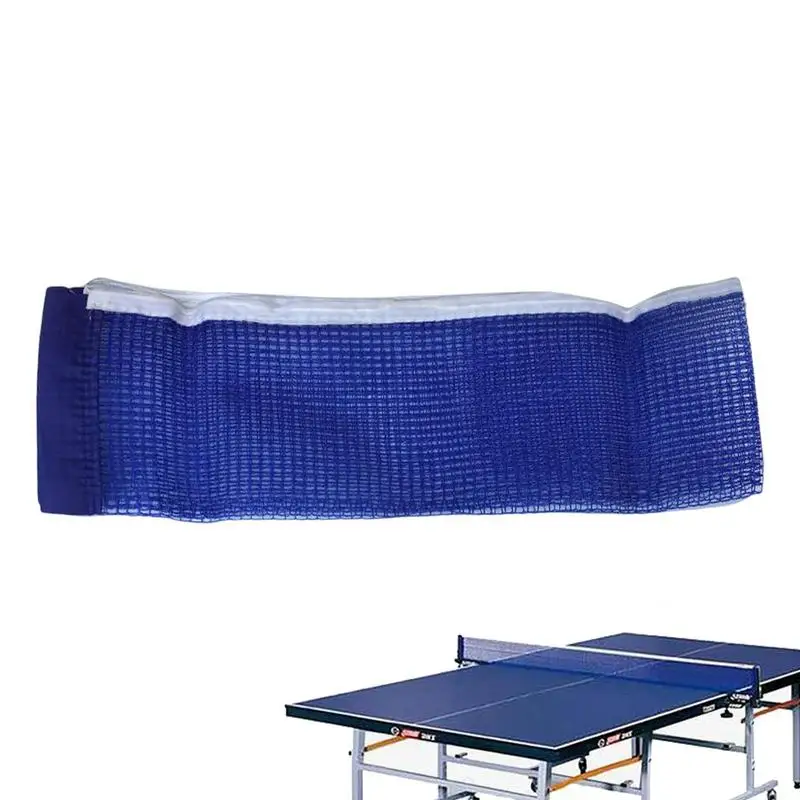 Table Tennis Strong Mesh Net Portable Net Kit Net Rack Replace Kit For Table Tennis Playing Training Polyester Cotton Mesh Net