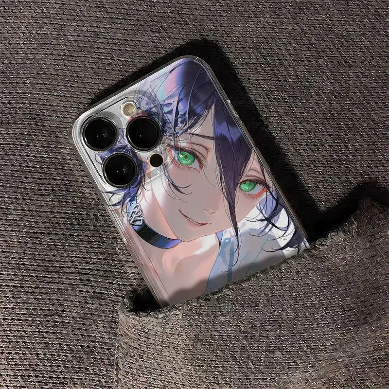 Custodia per telefono 3D Reze Girl Chainsaw Man per iPhone 17 11 12 13 14 15 16 Pro Max Plus XR mini Air Anime Maturo Sexy Sister Cover