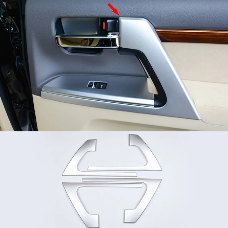

NEW-For Toyota Land Cruiser 200 LC200 Fj200 2008 2009 2010 2011 2012 2013 2014 2015 2016 2017 Door Armrest Glass Switch Trim Cov