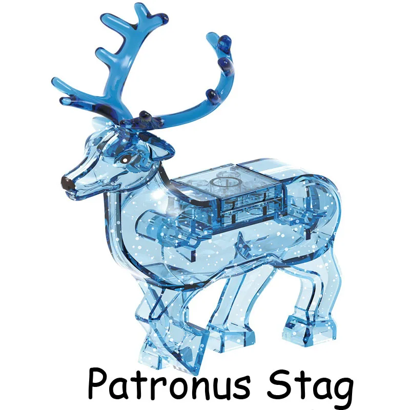 الحيوانات السحرية نيوت حالة السحرية Thestral باترونوس الأيل الأيل الأيائل رقيق ديمينتور Buckbeak نموذج الشكل كتل لعبة للأطفال #5