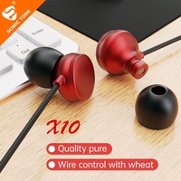 SOMIC TONE 3.5mm Jack Wired Earphone Music Headphones HiFi Lossless Sound In Ear Headset With HD Mic Earbuds For Computer Phone