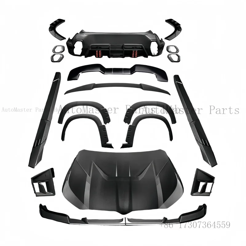 New for BMW XM Upgrade and Facelift with Dry Carbon Fiber Material Small Surround Complete Body Kit