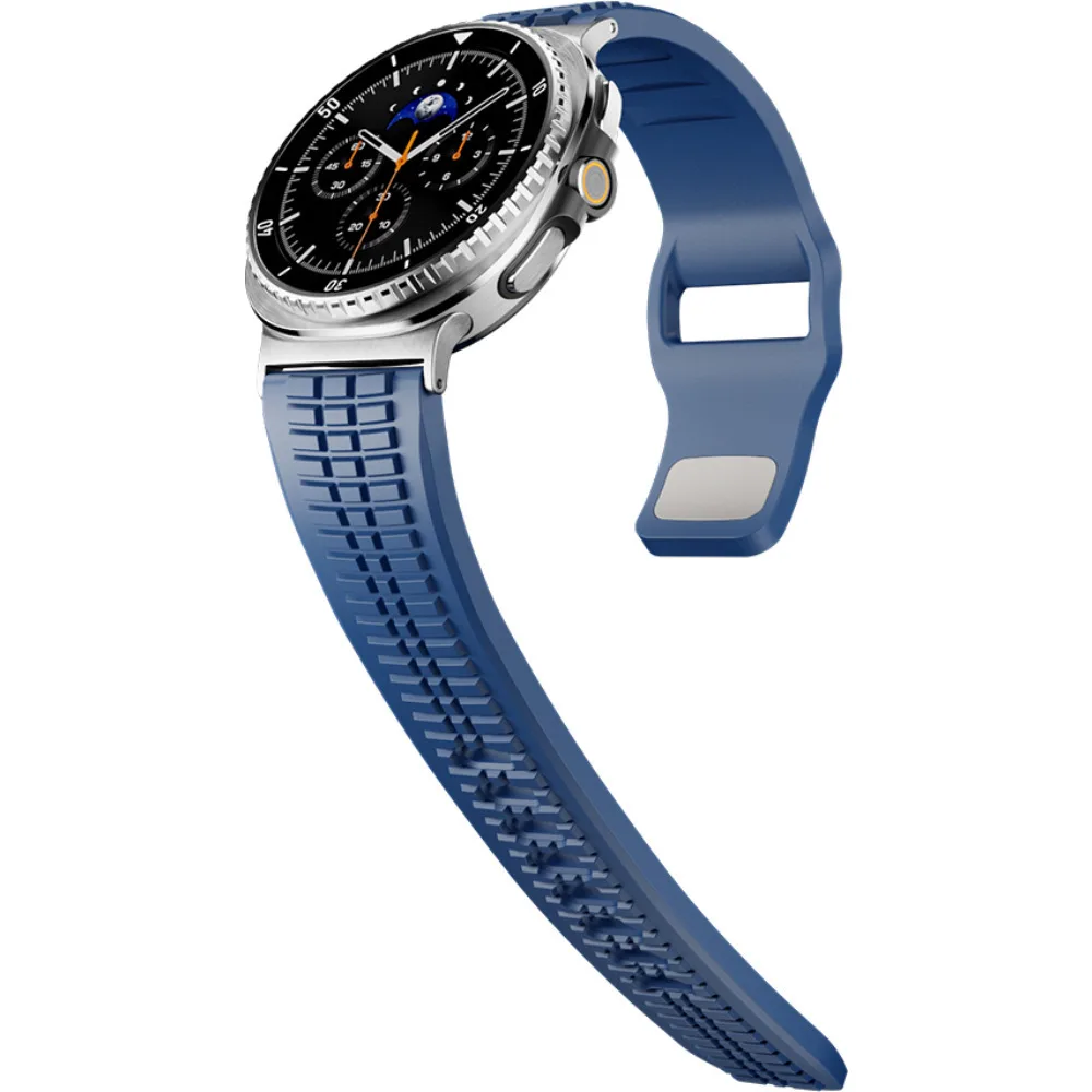 حزام سيليكون رياضي لساعة سامسونج جالاكسي 8 الكلاسيكية 46 مللي متر 8 40 مللي متر 44 مللي متر رجل خارجي لساعة جالاكسي الترا 2025 47 مللي متر 2024 #4