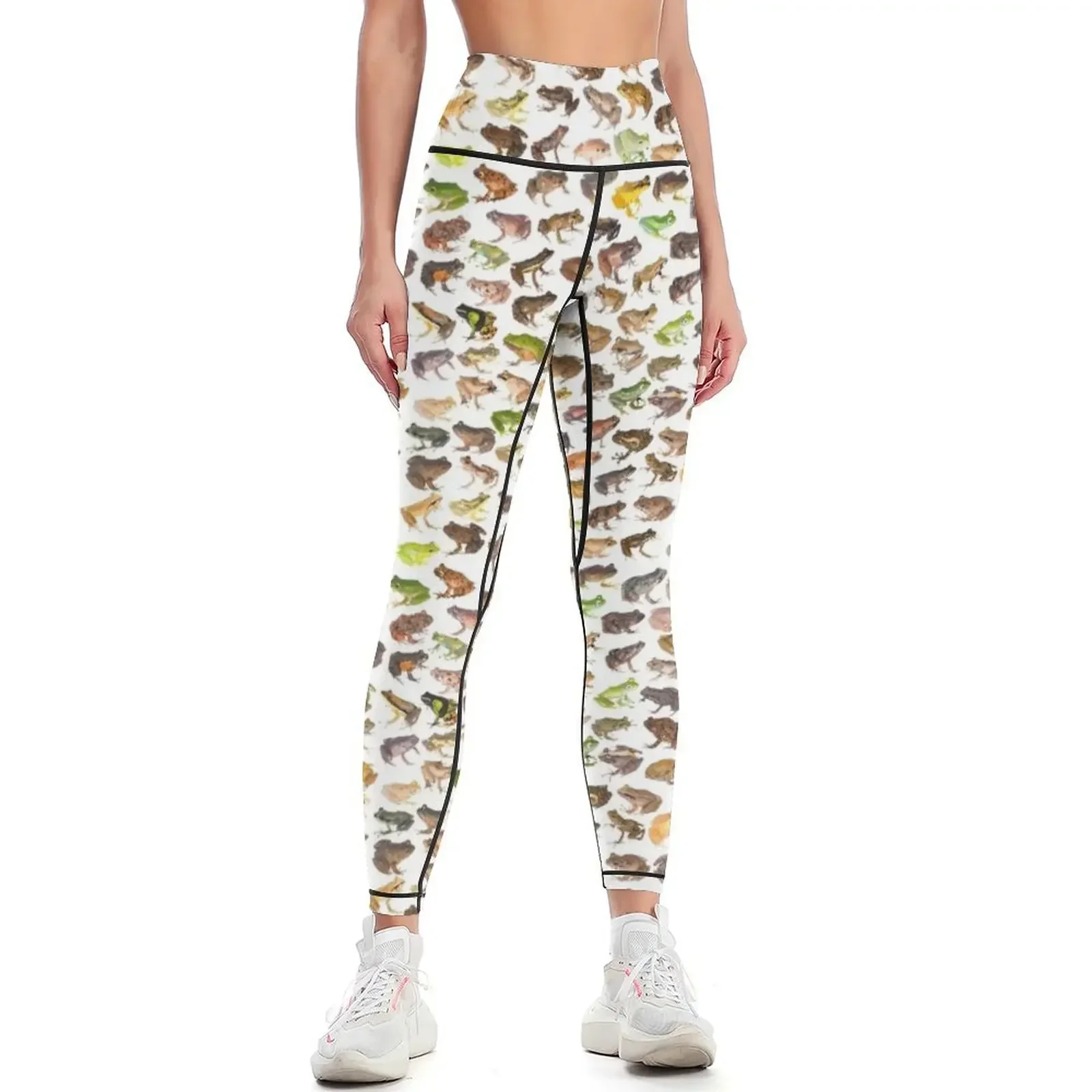 

101 Frogs of Madagascar, First Edition Leggings gym top sportswear gym legging gym Women sports Womens Leggings