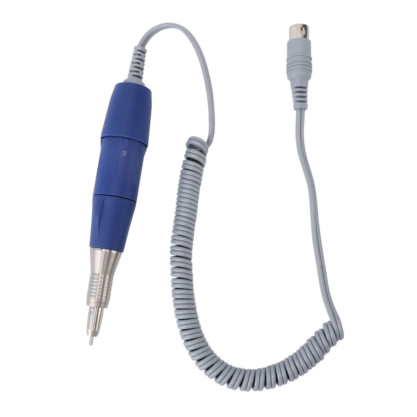 

Nail Drill Handpiece Speed CW CCW 40000RPM Micromotor Handpiece Stable 40W Low Vibration 2.35mm Chuck for Laboratory