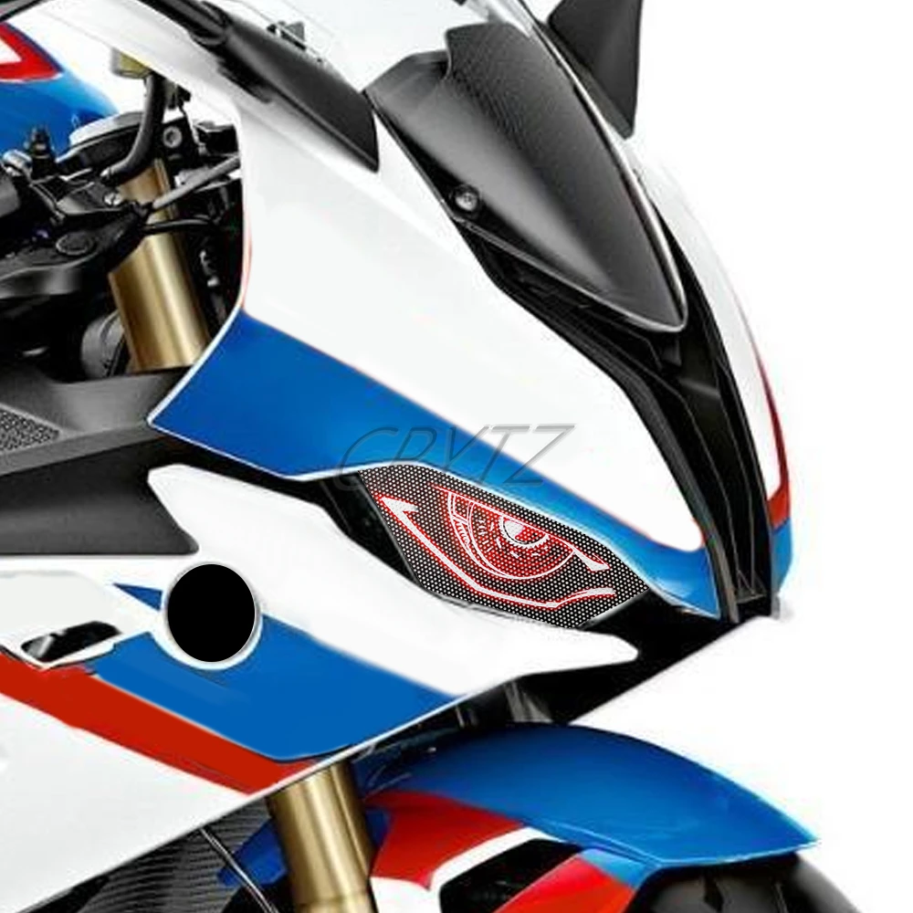 Motorcycle Headlight Sticker Decal fit For S1000RR 2019-2021 Eyes Headlight Decor Sticker