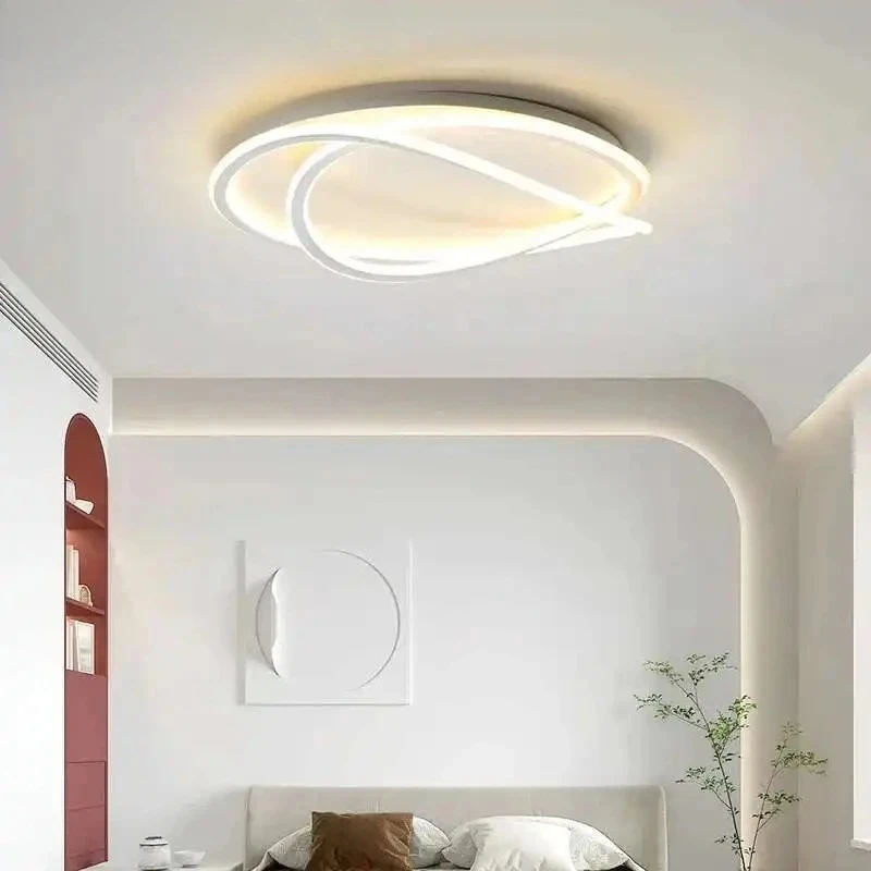 

2026 Modern Nordic Led Ceiling Lights Round Minimalist Lamps For Kitchen Living Dining Study Children Room Home Decoration Chand