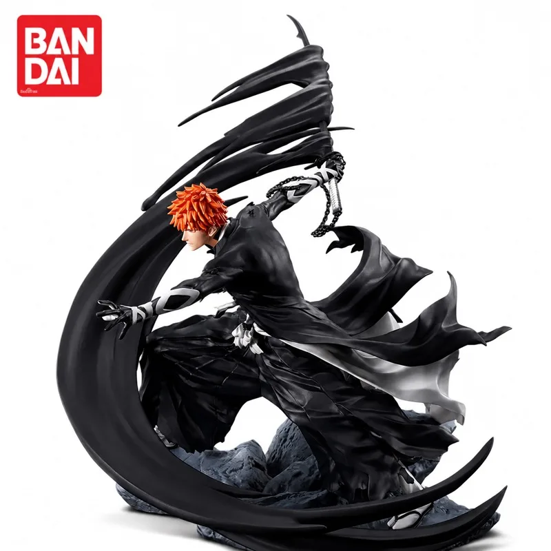 In Stock Bandai Original Ichiban Kuji Thousandyear Blood War Kurosaki Ichigo Action Figure Model Doll Brand New Boxed Anime