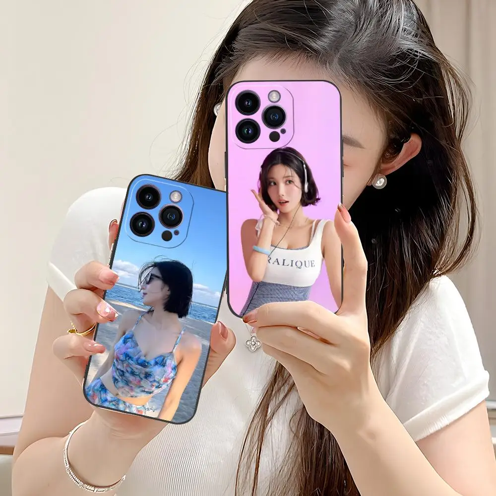 

Чехол для мобильного телефона Kwon Eunbi для iPhone 17, 16, 15, 14, 13, 12, 11 X XR XS 8 7 Pro Max Plus, мини-цветный защитный чехол, довольно роскошный