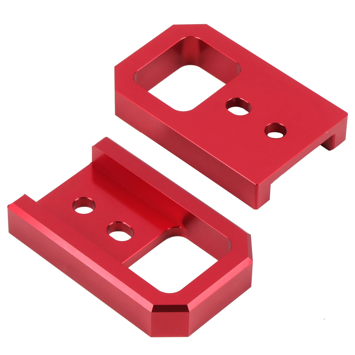 زوج خطافات سحب أمامية من الألومنيوم لسيارة Toyota Tacoma (الجيل الرابع) 2024-2026/ 4Runner (الجيل السادس) 2025-2026/ Land Cruiser 250 2024-2025