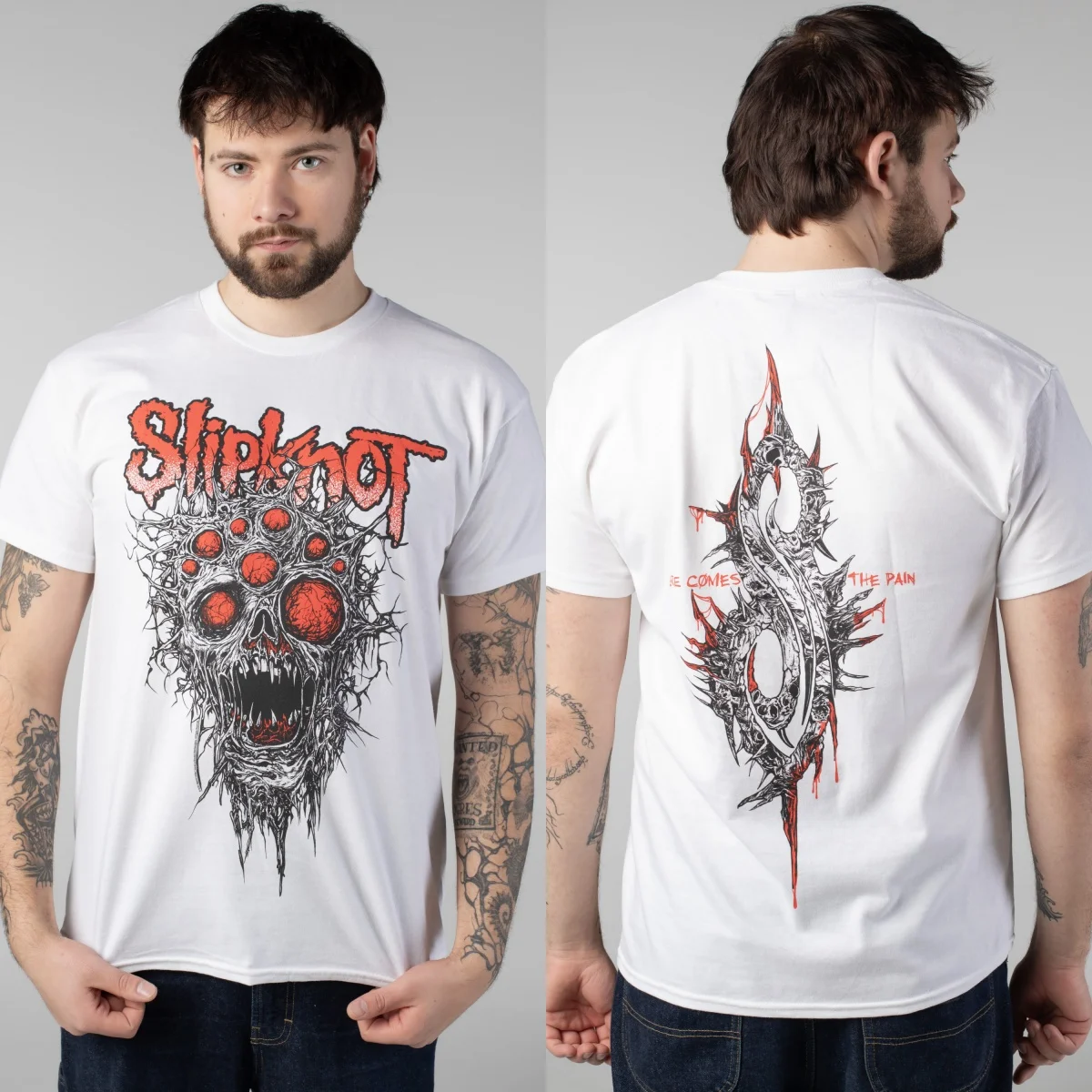 Klassisches Slipknot Des Moines Slipknot Band T-Shirt aus Baumwolle mit Grafikdruck für Herren und Damen, Sommer-Streetwear – Detail 18