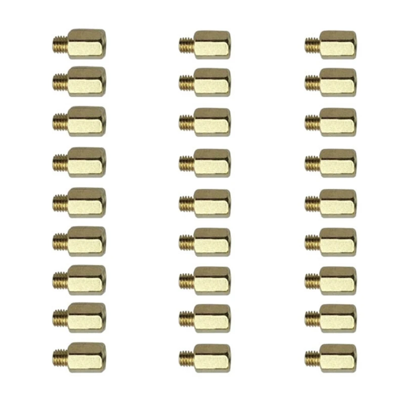 100Pcs M.2 SSD Mounting Screw Solid Fastener Screw Nut for Gigabyte