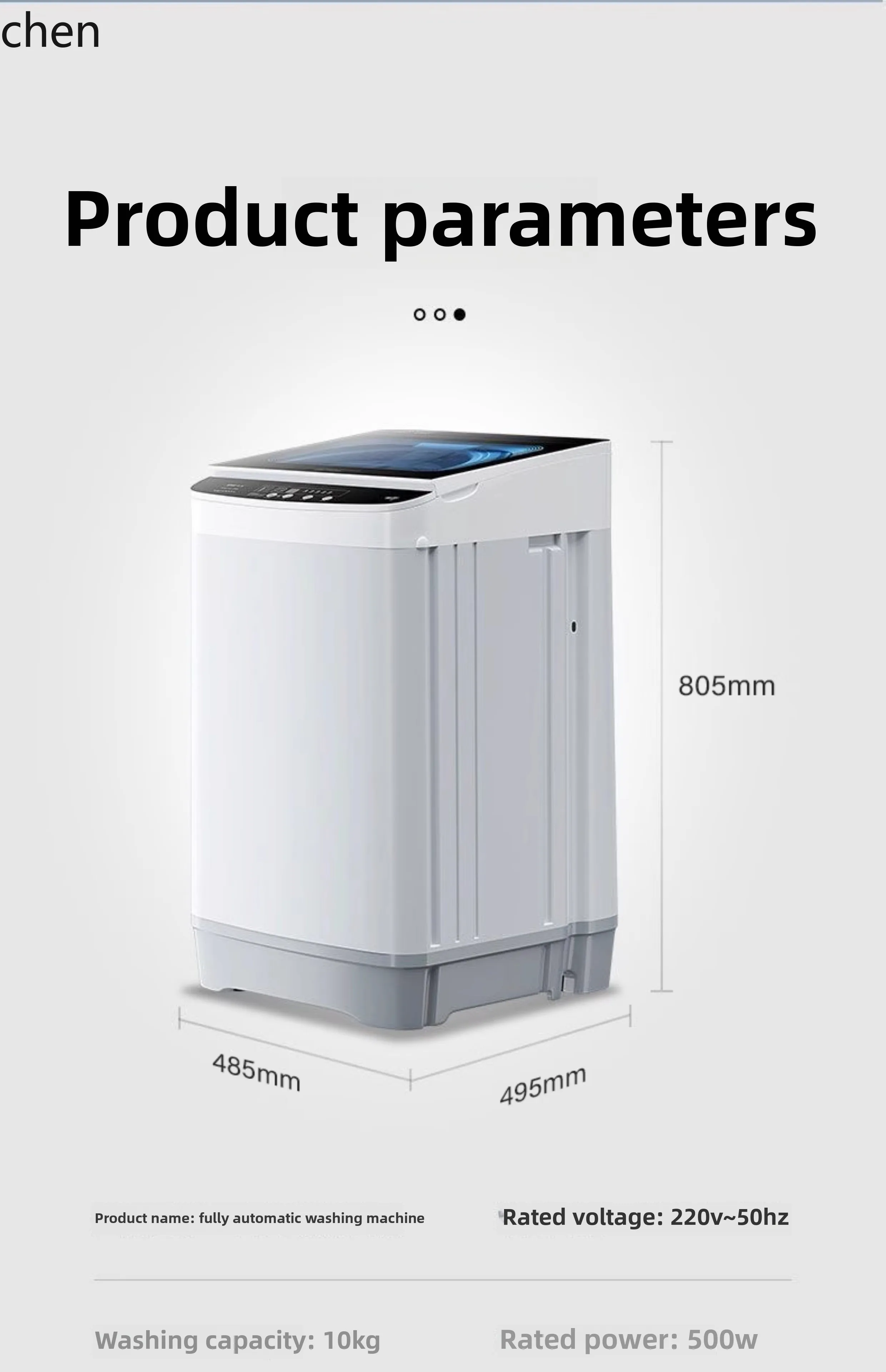 ZML washing machine automatic household small pulsator dormitory large capacity washing and drying integrated