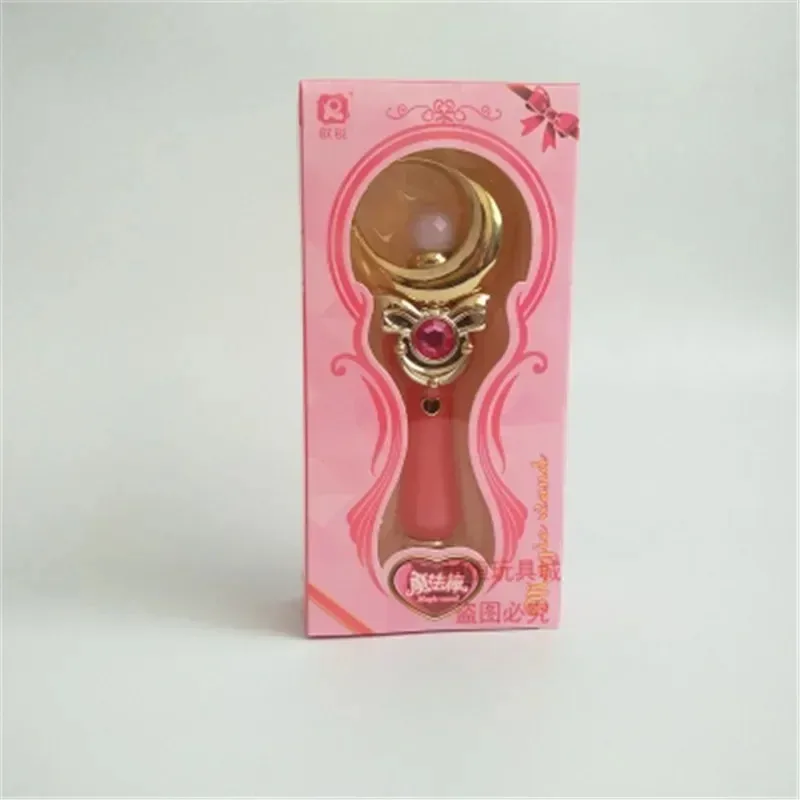 Sailor Moon Stick Spiral Heart Moon Rod Cutie Moon Rod Wand Figure Toy Queen Serenity Henshin WAND Stick Rod Boy Gift Girl