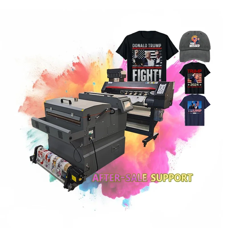 Jaminan pengiriman tepat waktu Printer DTF xp600 printhead Digital T-Shirt mesin cetak Transfer panas Pet Film pencetak Dtf