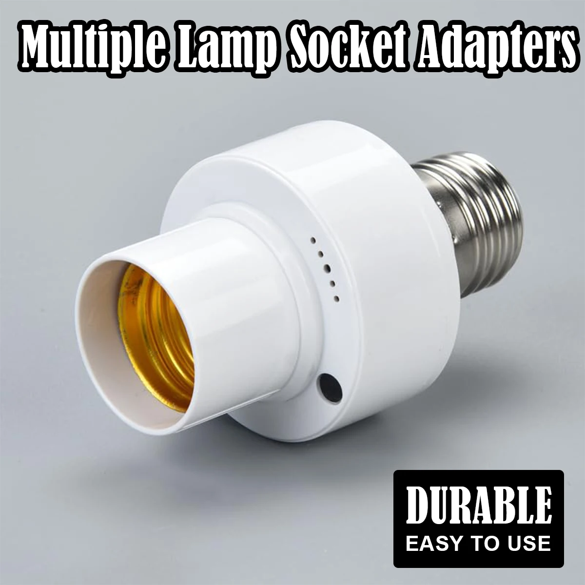 E27 Radar Sensor Light Socket, No Wiring Required, Flexible Installation Smart Switch, Home Lighting Accessories