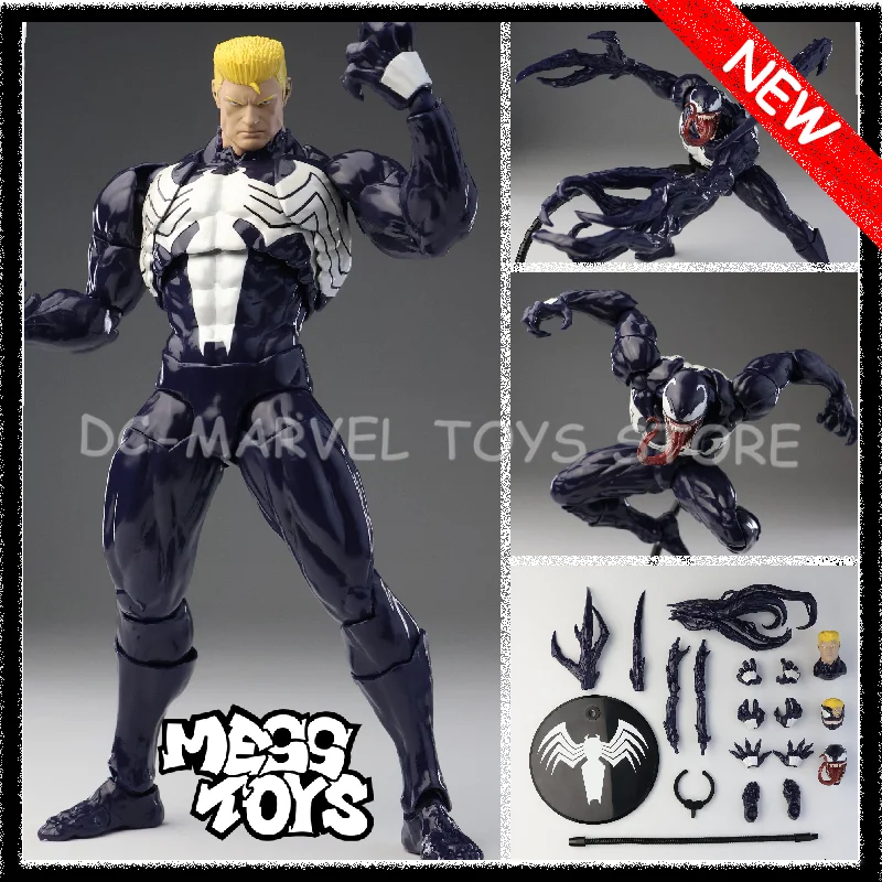 

Новые игрушки Mess Toys: Фигурка Человека-паука Веном из аниме, черная, для подарков и коллекций