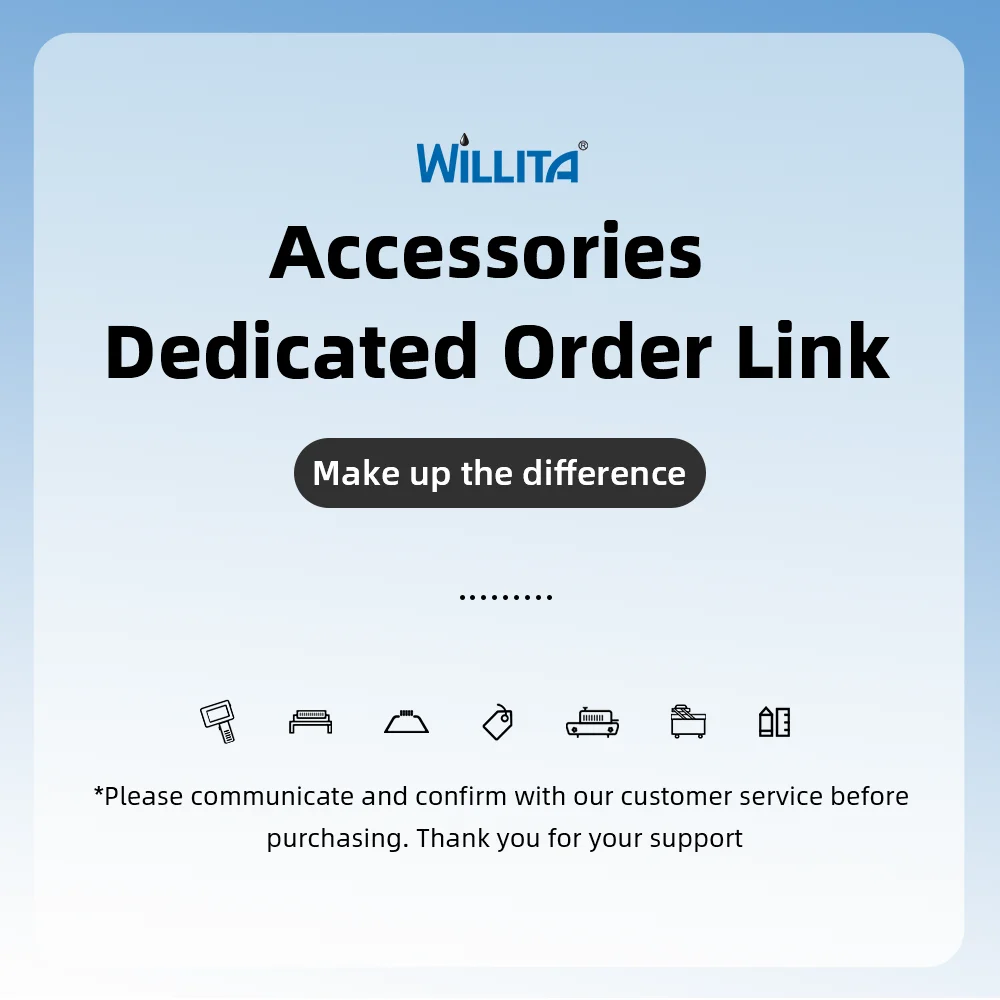 

Willita Inkjet Printer Accessories for Handheld and TIJ Positioning Plate Sensor Ink Cartridge Driver Board etc
