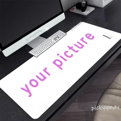 DIY Mouse Pads Gaming Mousepad Custom Picture PC Gamer Mouse Mat Keyboard Mats Big Size Desk Pad Anime Mousepads 120x55cm