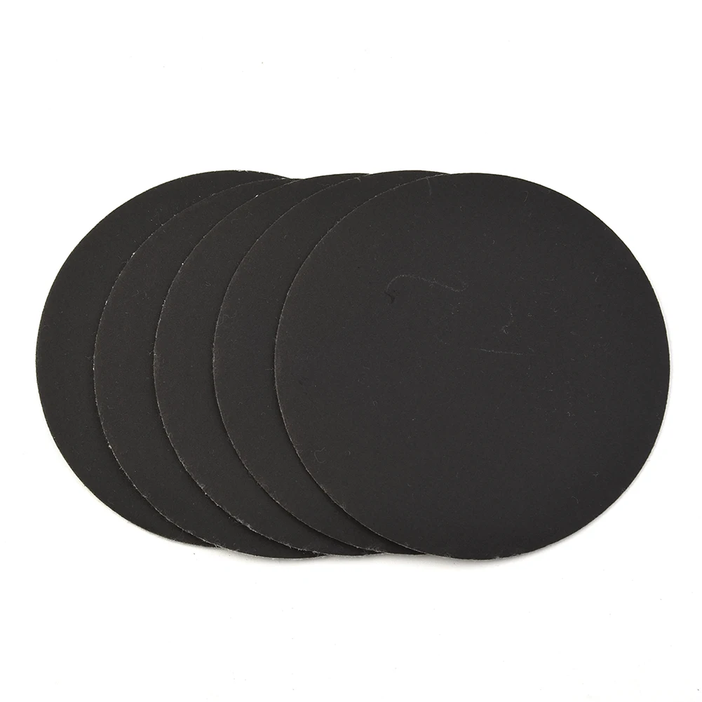 30Pc 3inches 75mm Sanding Discs Wet/Dry Sandpaper 320,400,600,800,1000,1500 Grit Low Curl No Creases Hook-Loop-Round Sander Disc