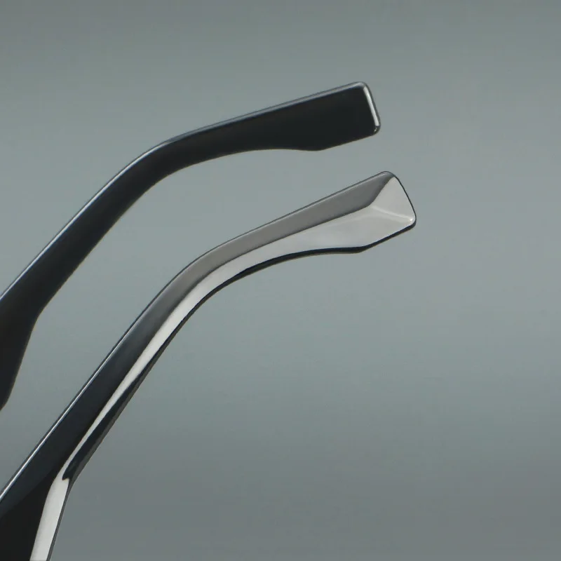 Acetate Double Beam Retro Glasses Frame for Men Myopia Prescription Eyeglasses Custom Lens Women Optical Reading Eyewear 883331